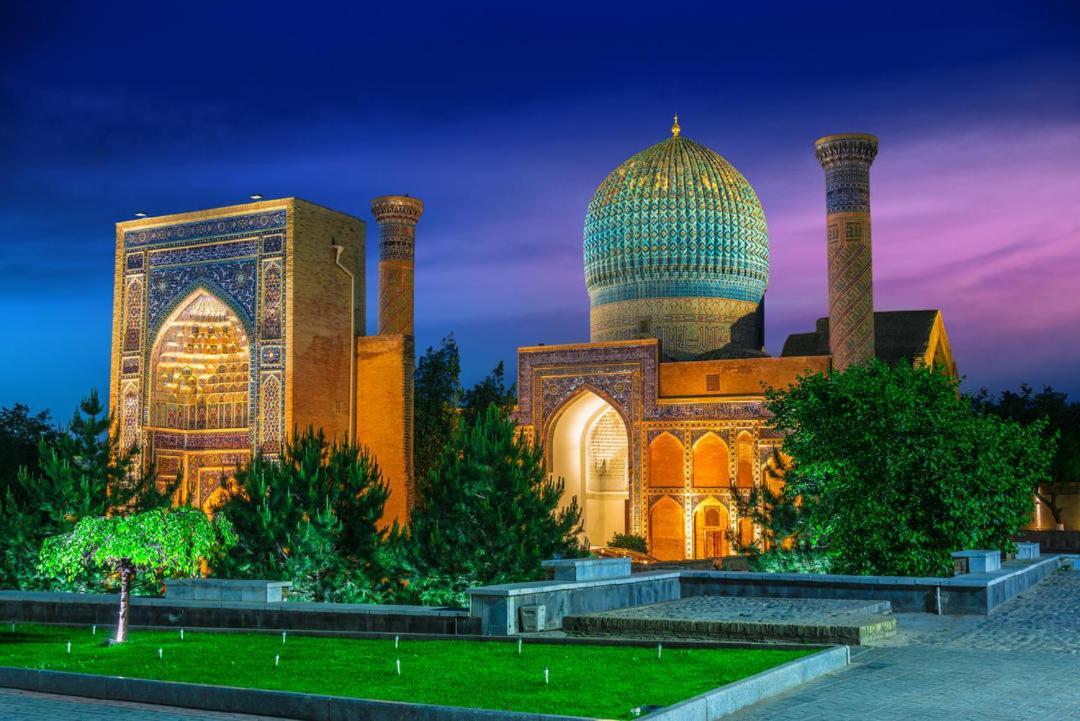 Niso Hotell Samarkand Exteriör bild