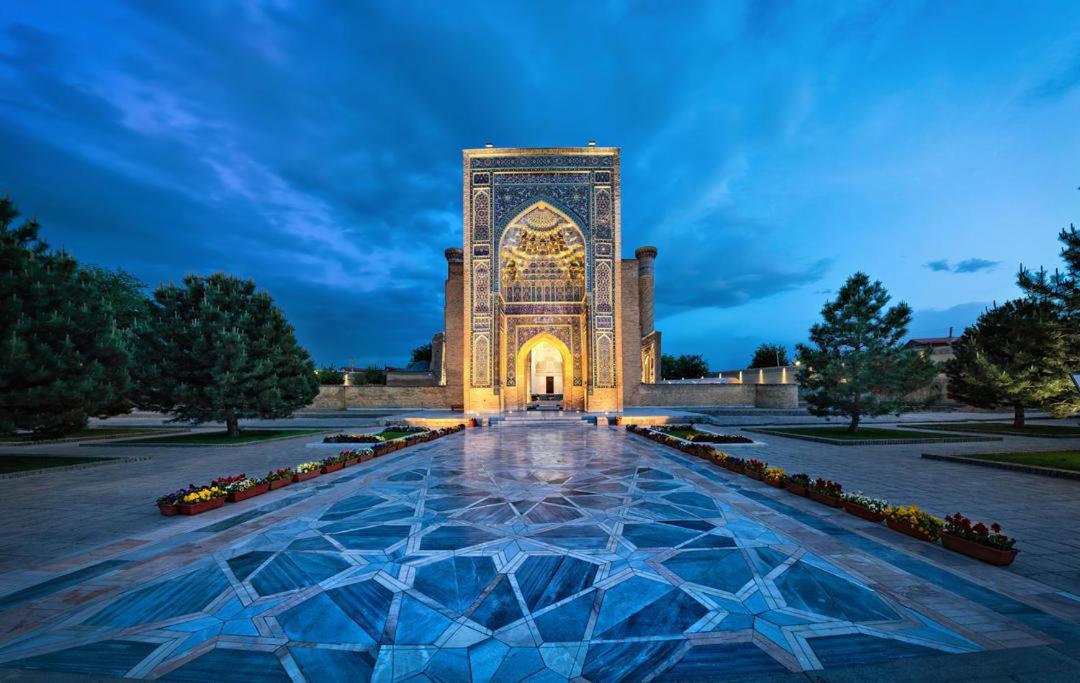 Niso Hotell Samarkand Exteriör bild