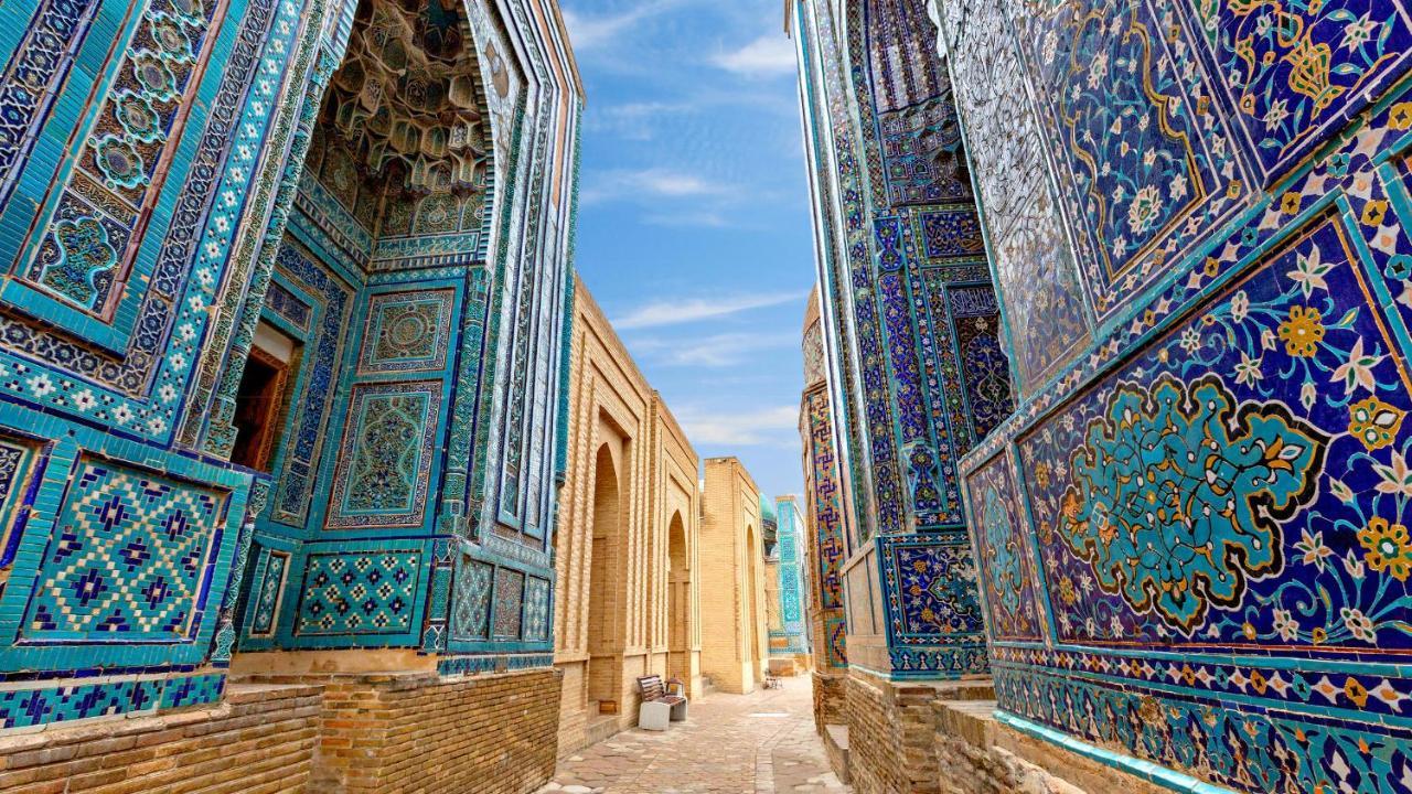 Niso Hotell Samarkand Exteriör bild