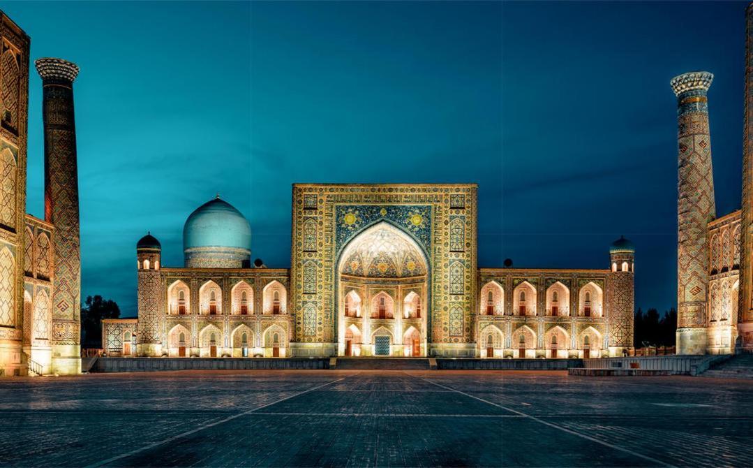 Niso Hotell Samarkand Exteriör bild